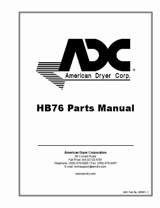American Dryer Corp  Clothes Dryer HB76-page_pdf